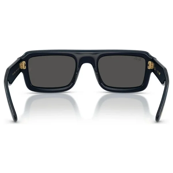 Ray-Ban Flacko Puffer 4954 689587 Transparent Dark Blue-Black Güneş Gözlüğü - Görsel 10