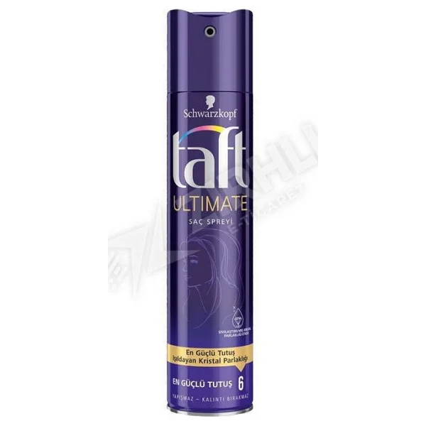 Taft Ultimate En Güçlü 5+ 250 ml 3 Adet Saç Spreyi - Görsel 2