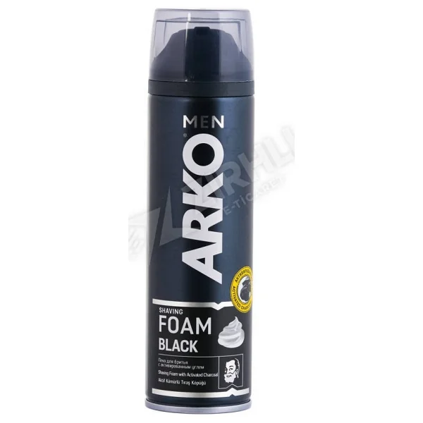 Arko Foam Black Tıraş Köpüğü 200 Ml - Görsel 2