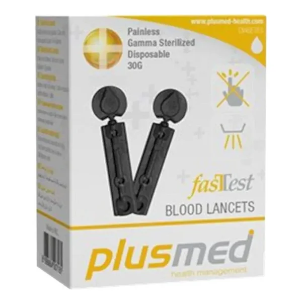 PLUSMED Lanset Plusmed Fasttest 30g 100lü - Görsel 2