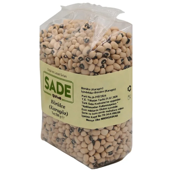Sade Gurme Börülce (Karagöz) 500Gr - Görsel 4
