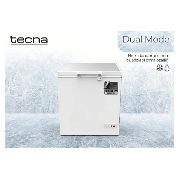 Tecna TYE 2202 Dual Sandık Tipi Derin Dondurucu - Görsel 4