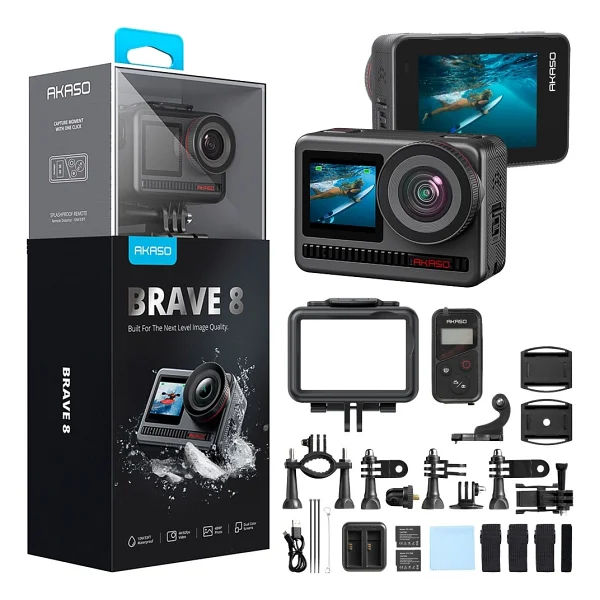 Akaso Brave 8 8K Aksiyon Kamerası - Görsel 5