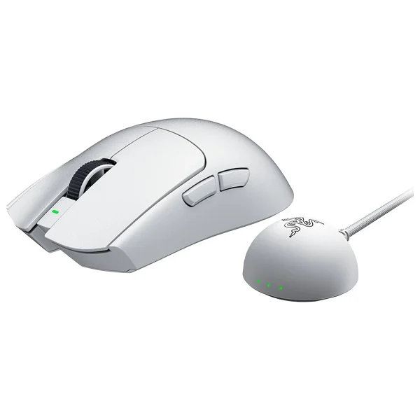 Razer Viper V4 Pro Beyaz Şarjlı Makrolu Optik Kablolu/Kablosuz Oyuncu Mouse - Görsel 8