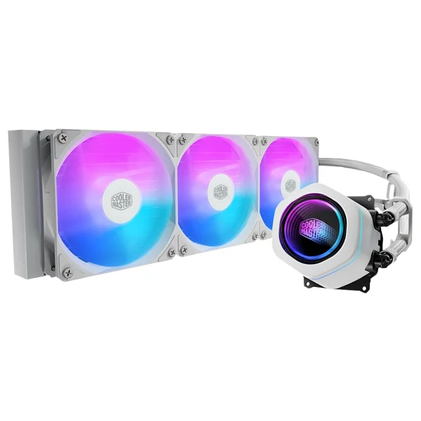 Cooler Master MasterLiquid Core Nex 360 ARGB MLX-D36M-A18PA-RW Beyaz 360 mm İşlemci Sıvı Soğutucu - Görsel 2