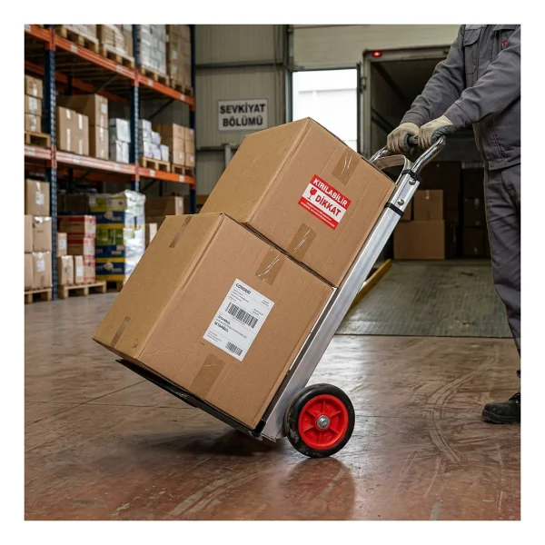 Balatlı BLT-TA-AT90A 90 kg Katlanabilir Paket Taşıma Arabası - Görsel 6