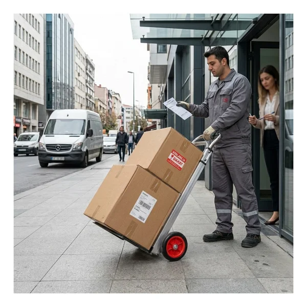 Balatlı BLT-TA-AT90A 90 kg Katlanabilir Paket Taşıma Arabası - Görsel 3