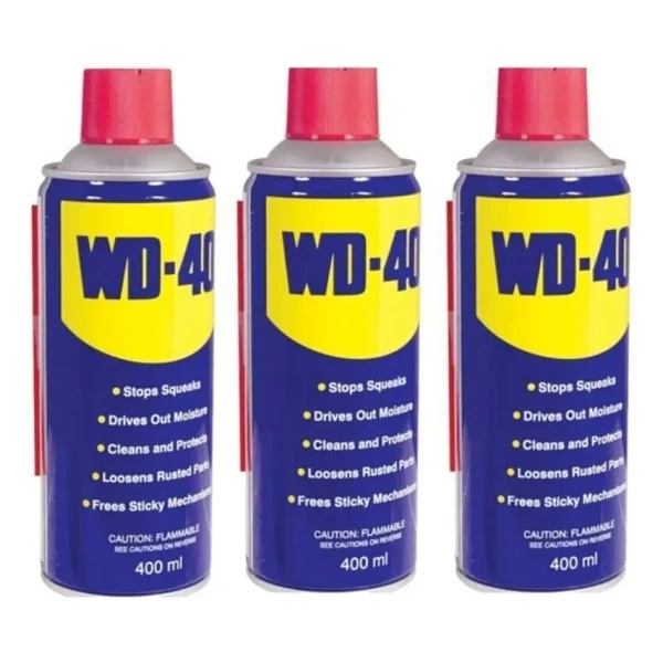 Wd40 Çok Amaçlı Yağlama Spreyi ve Pas Sökücü 24 Adet 1Koli 400 ML - Görsel 6