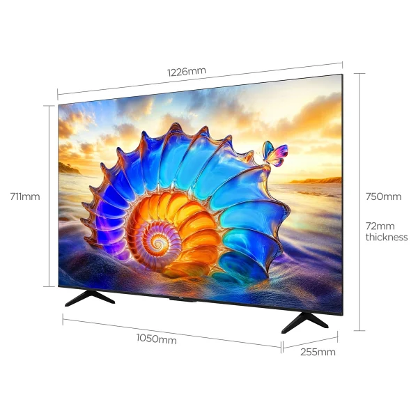 TCL 55V6D 4K Ultra HD 55" 140 Ekran Uydu Alıcılı Google Smart LED TV - Görsel 3