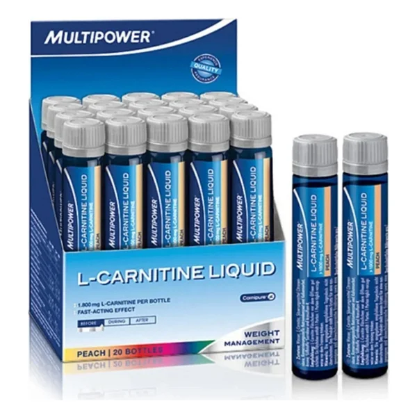 Multipower L-Carnitine Likit 1800 mg 20 Shot - Görsel 5