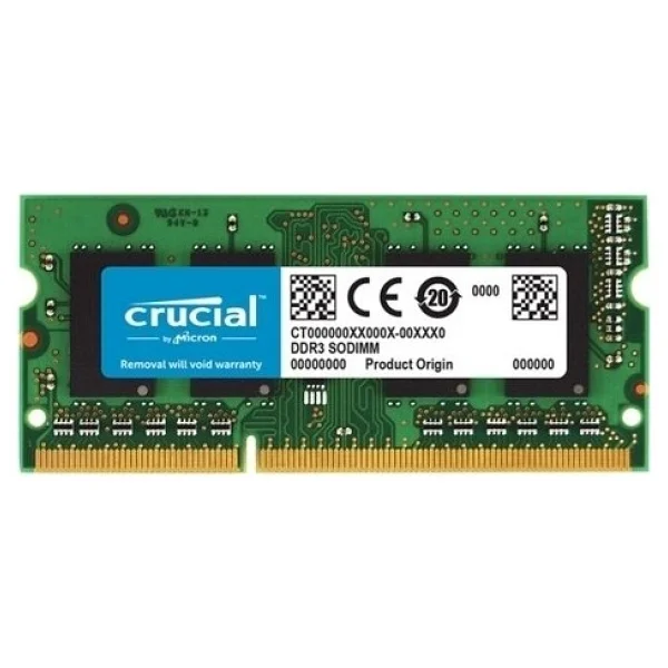 Crucial 8GB DDR3L 1600MHz Notebook RAM Kapasitesi 1.35V Düşük Gecikme CL Değeri - Görsel 4