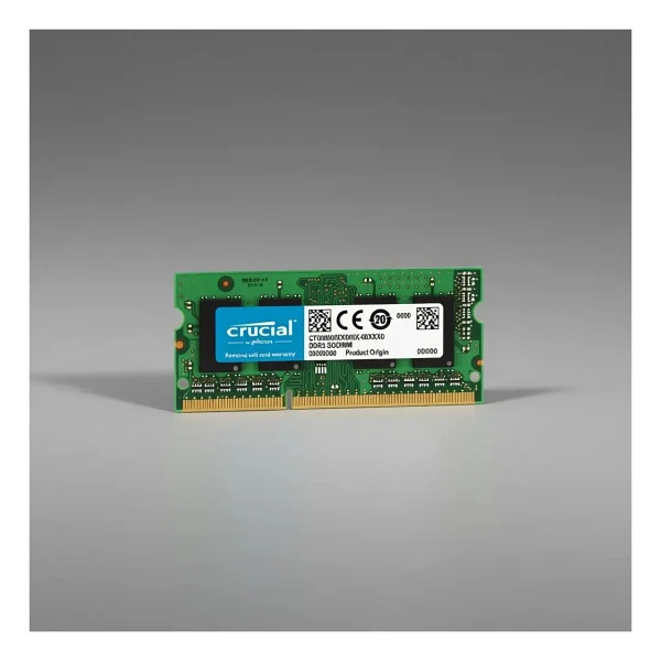 Crucial 8GB DDR3L 1600MHz Notebook RAM Kapasitesi 1.35V Düşük Gecikme CL Değeri - Görsel 3