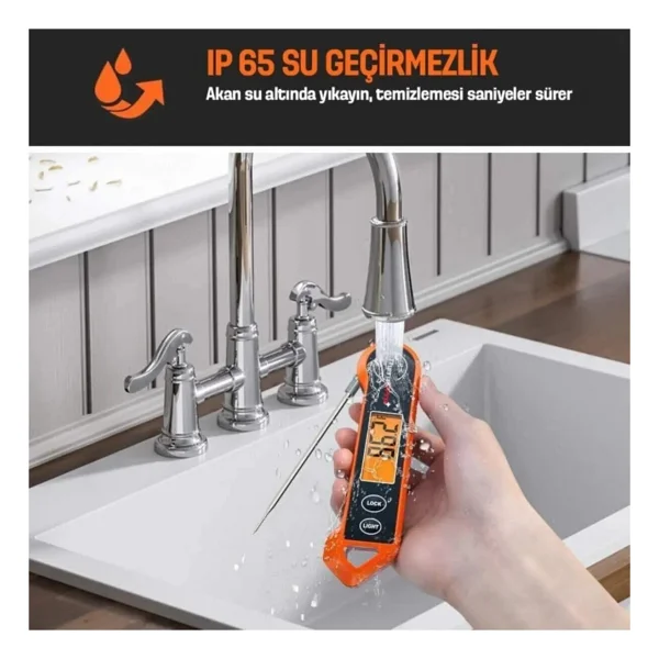 ThermoPro TP19H Katlanabilir Gıda Termometresi - Görsel 7