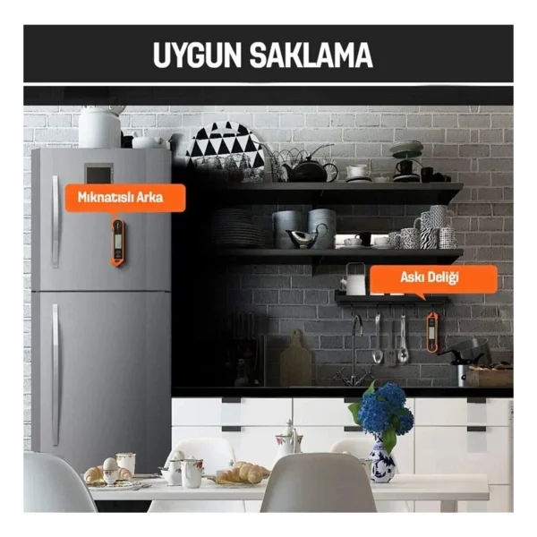 ThermoPro TP19H Katlanabilir Gıda Termometresi - Görsel 8