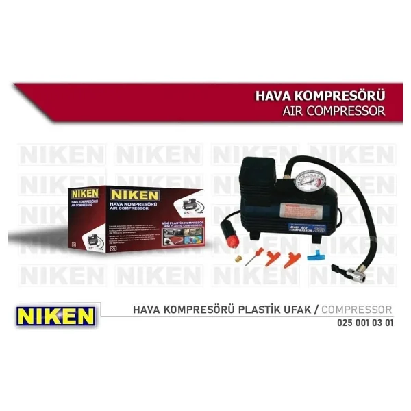 Niken 025 001 01 01 150 W Pro Metal Araç Kompresörü - Görsel 3