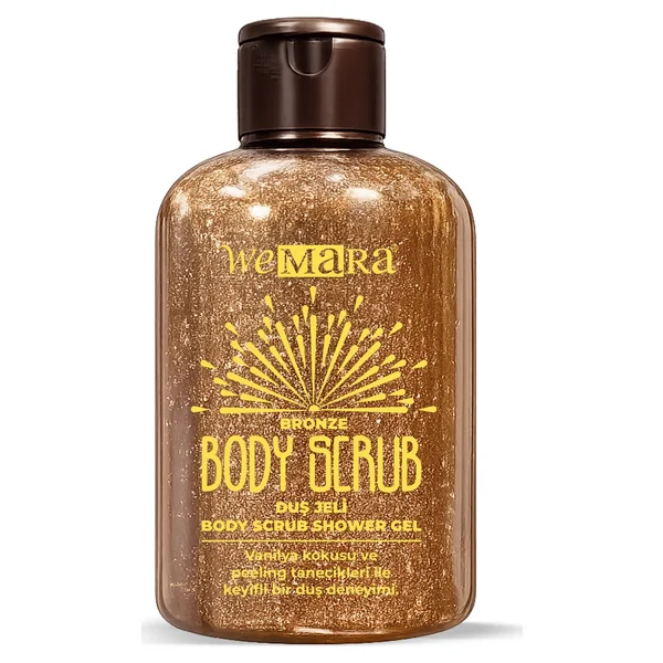 Mara Wemara Bronze Body Scrub 500 ml Duş Jeli - Görsel 2