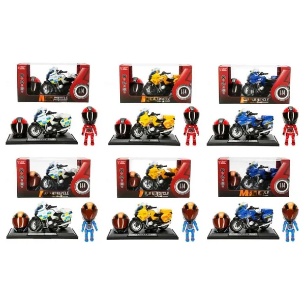 NW NessiWorld 1:14 Sesli ve Işıklı Çek Bırak Motosiklet - Görsel 3
