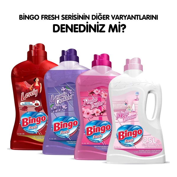 Bingo Fresh 2.5 lt Yüzey Temizleyici - Görsel 6