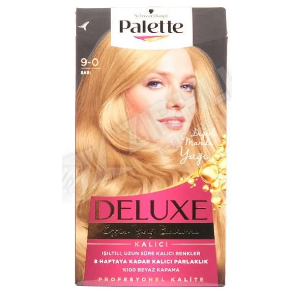Palette Deluxe 9.0 Sarı Saç Boyası - Görsel 2