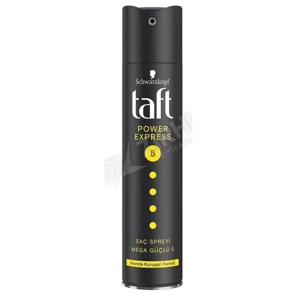 Taft Power Express No:5 250 ml 5 Adet Saç Spreyi - Görsel 2