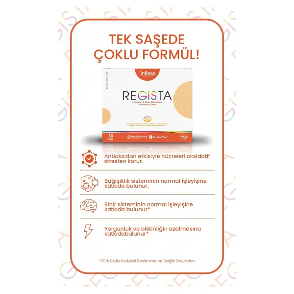 Infless Regista 30 Saşe - Görsel 3