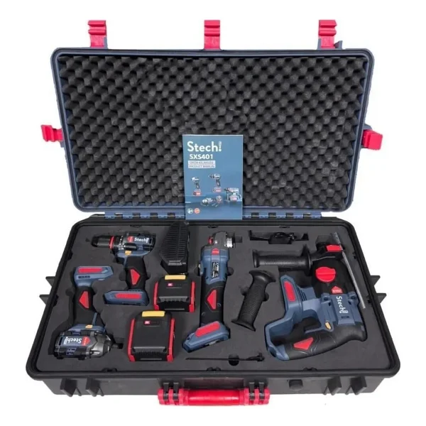 StechEnd SXS401 Akülü El Aletleri Seti - Görsel 8