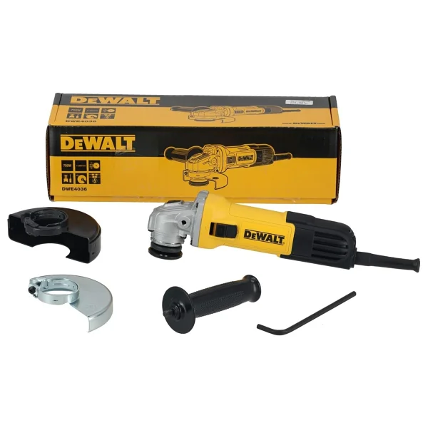 Dewalt DWE4036 750 W 115 mm Avuç Taşlama Makinesi - Görsel 7