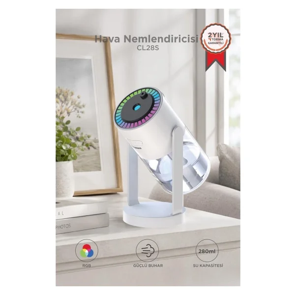 Torima CL28 Işıklı Buhar Makinesi - Görsel 6