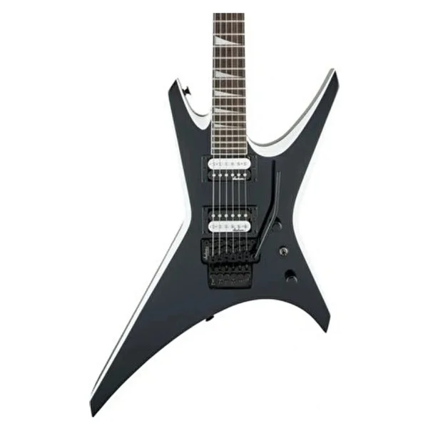 Jackson JS32 Warrior FR AH Black With White Bevels Elektro Gitar - Görsel 3