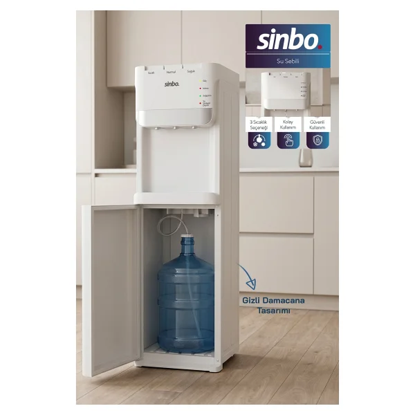 Sinbo SWD-6204 Gizli Damacanalı Su Sebili - Görsel 2