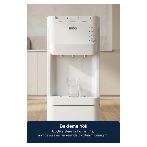 Sinbo SWD-6204 Gizli Damacanalı Su Sebili - Görsel 7