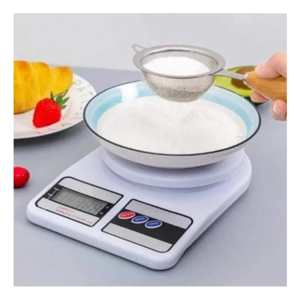 Yakut Hassas Mutfak Terazisi 10 kg - Beyaz - Görsel 2