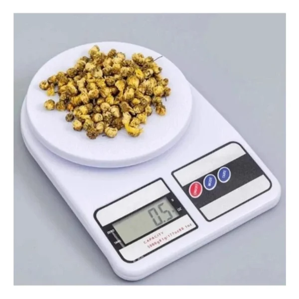 Yakut Hassas Mutfak Terazisi 10 kg - Beyaz - Görsel 3