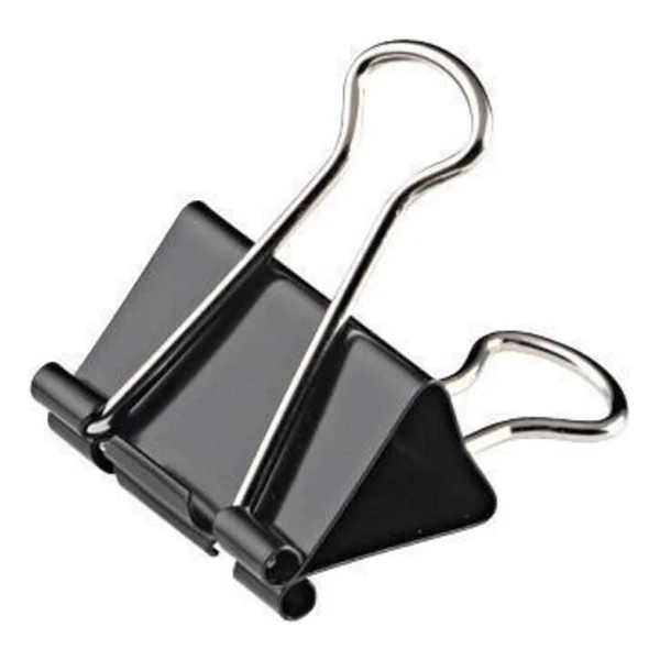 Kraf Metal Kıskaç/Binder Clips 51 Mm 12Li (451G) - Görsel 3