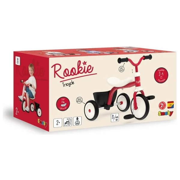 Smoby 74200 Rookie 3 Tekerlekli Bingit Bisiklet - Görsel 10