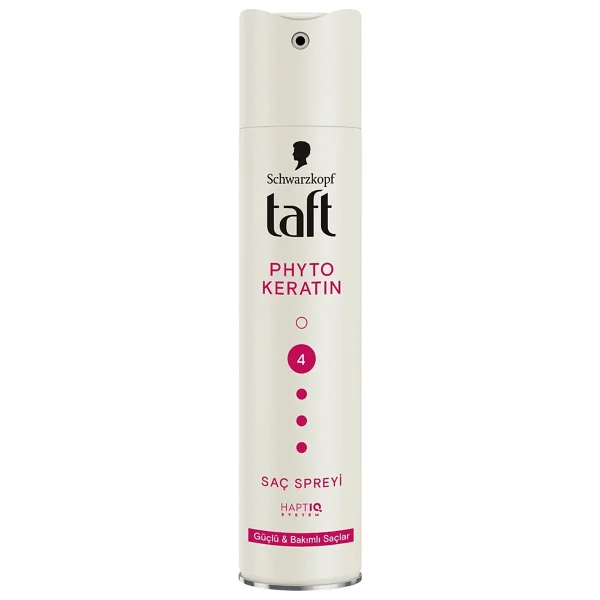Taft Phyto Keratin Ultra Güçlü No:4 250 ml 4 Adet Saç Spreyi - Görsel 2