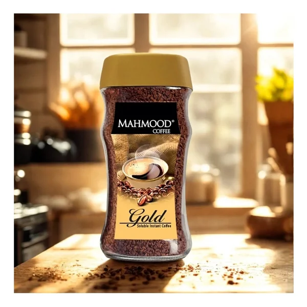 Mahmood Coffee Gold Granül Kahve 200 gr Cam Kavanoz - Görsel 7