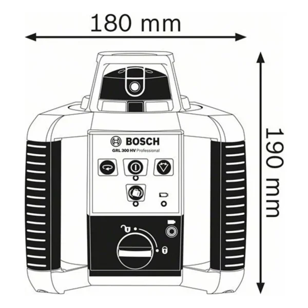 Bosch GRL 300 HV Ölçüm Cihazı - Görsel 10