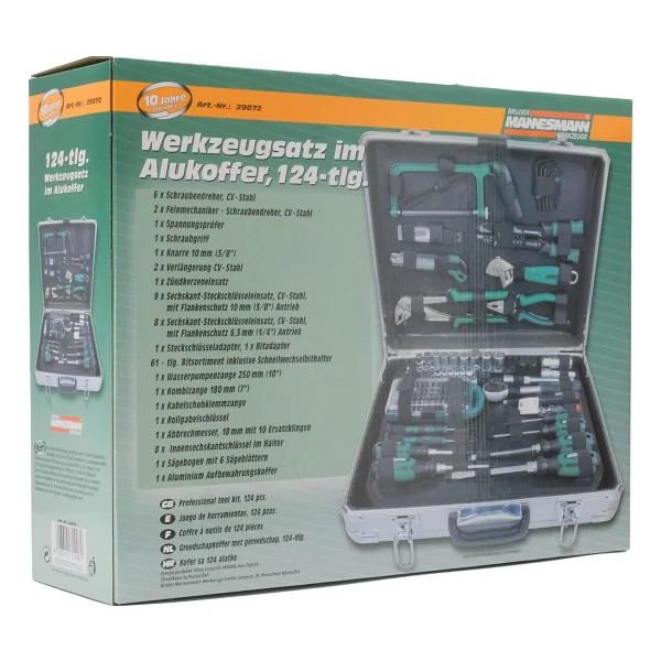 Mannesmann M29072 124 Parça Bond Takım Çantası Seti - Görsel 8