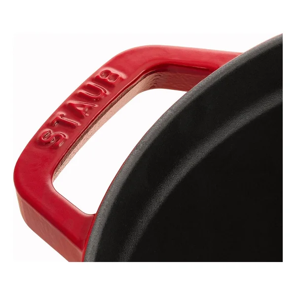 Staub La Cocotte Yuvarlak Kiraz 24 cm Döküm Tencere - Görsel 6