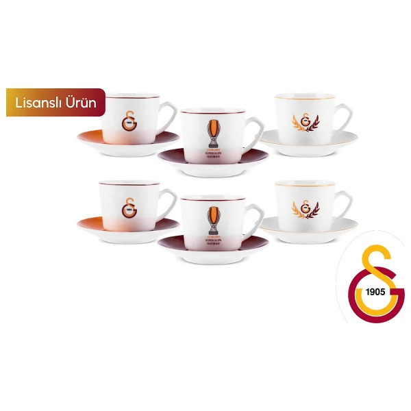 Karaca X Fenerbahçe 80 ml 6 Kişilik Kahve Fincan Takımı - Görsel 7