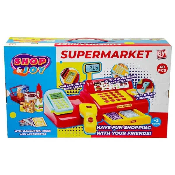 By Toys 578 Süper Market Yazar Kasası - Görsel 2