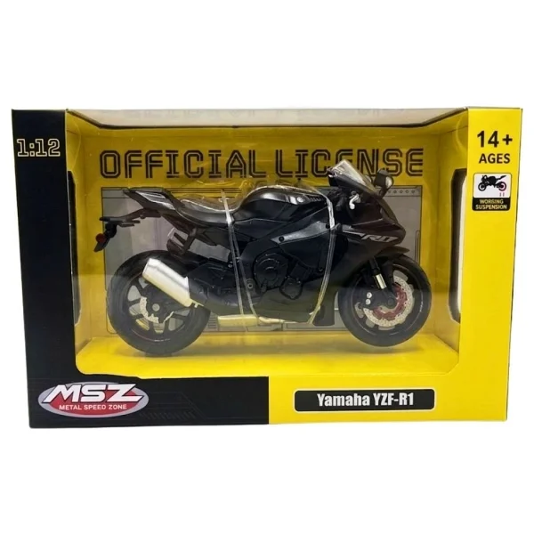 1/12 Yamaha YZF-R1 Model Motosiklet - Görsel 4
