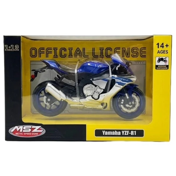 1/12 Yamaha YZF-R1 Model Motosiklet - Görsel 2