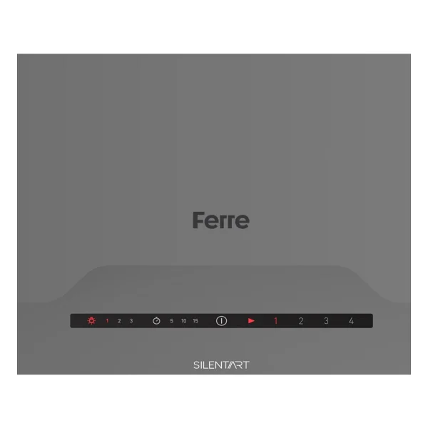 Ferre Gri 2'li Döküm Izgara Silentart Ankastre Set Sc408-wfa+d065-sa 65 Cm Ocak - Görsel 5