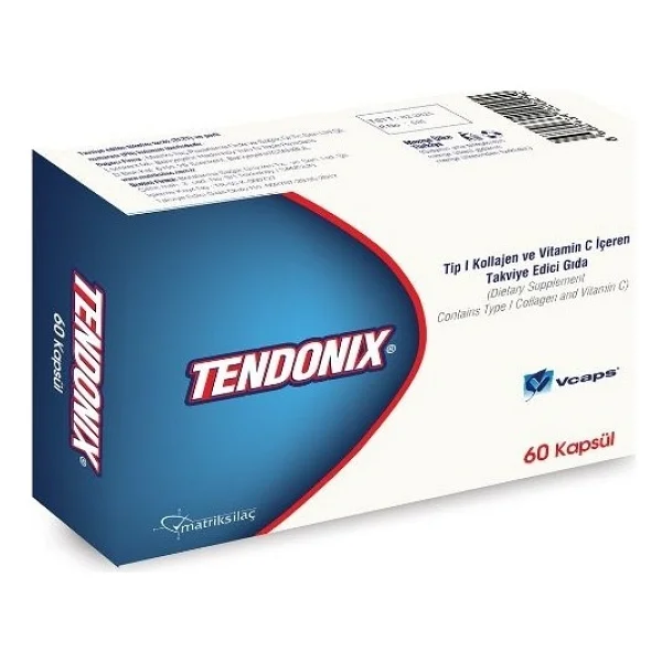 Tendonix Tip I Kollajen ve C Vitamini 60 Kapsül - Görsel 3