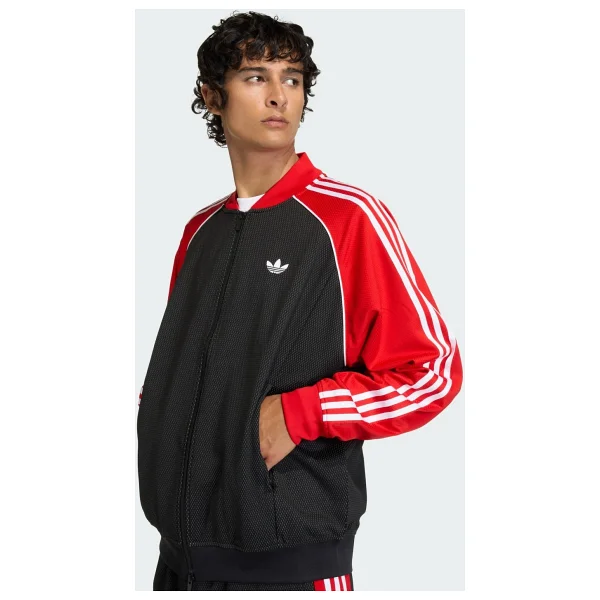 Adidas SST Loose Mesh Erkek Eşofman Üstü - Görsel 4
