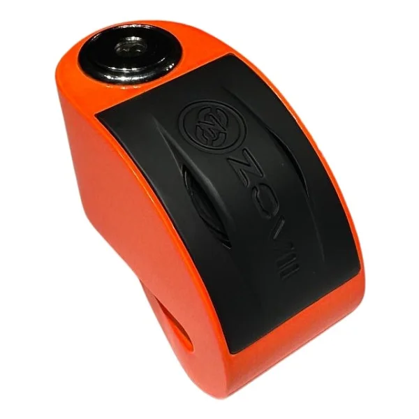 ZOVII Zt6 Turuncu 120 Db Alarmlı Motosiklet Disk Kilidi - IP67, Su Geçirmez, Çelik Güvenlik Kilidi Hatırlatma Kablo Hediyeli - Görsel 9