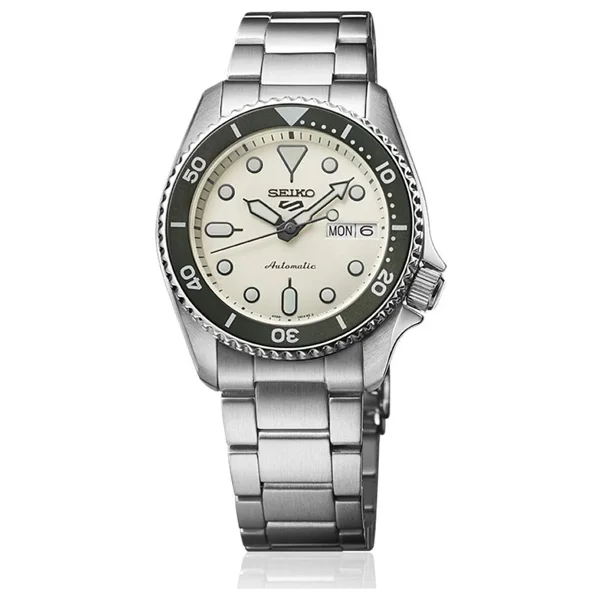 Seiko 5 Sports SKX SRPK31 Krem Erkek Kol Saati - Görsel 6