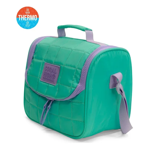 Coral High 27419 Su Yeşili Termoslu Beslenme Çantası - Görsel 8